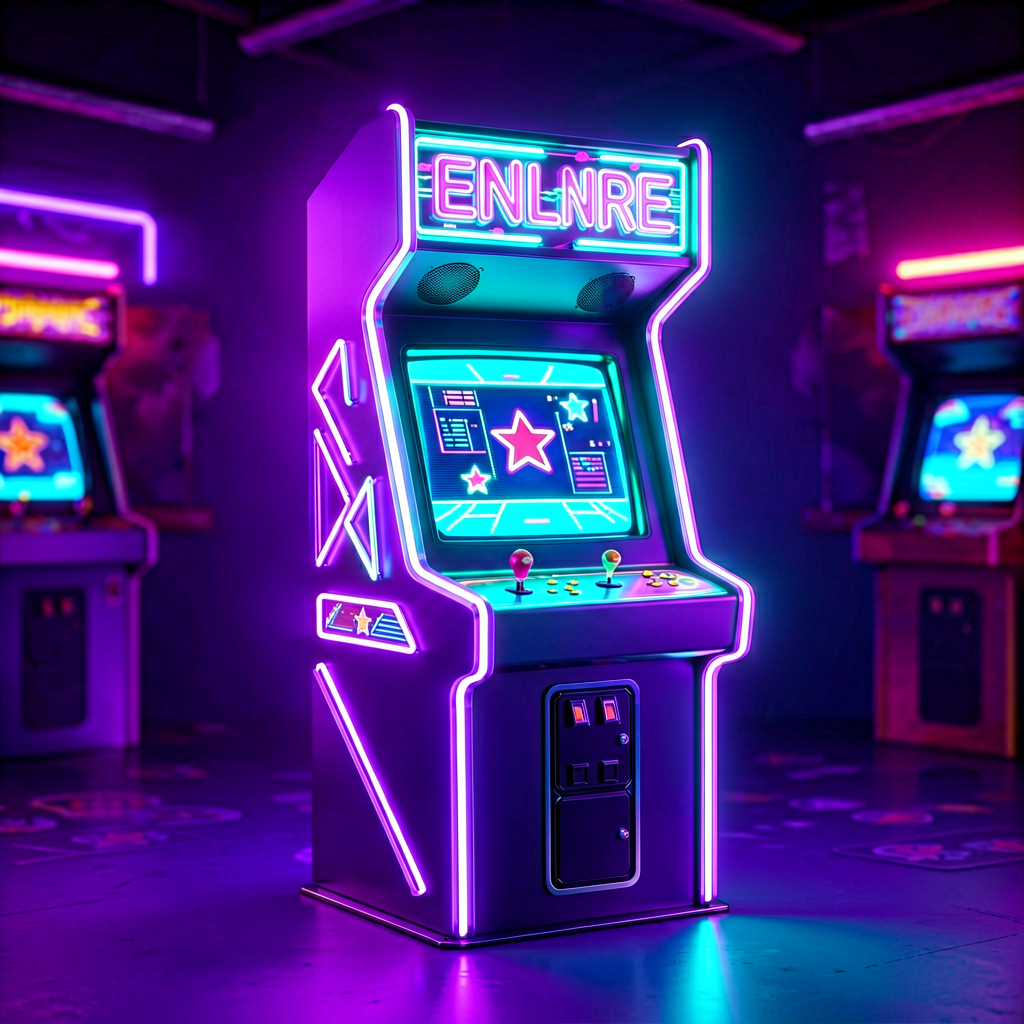 Neon Arcade 77yk